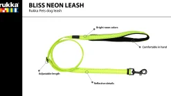 Rukka Pets Bliss neon leash