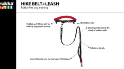 Rukka Pets Hike belt+leash